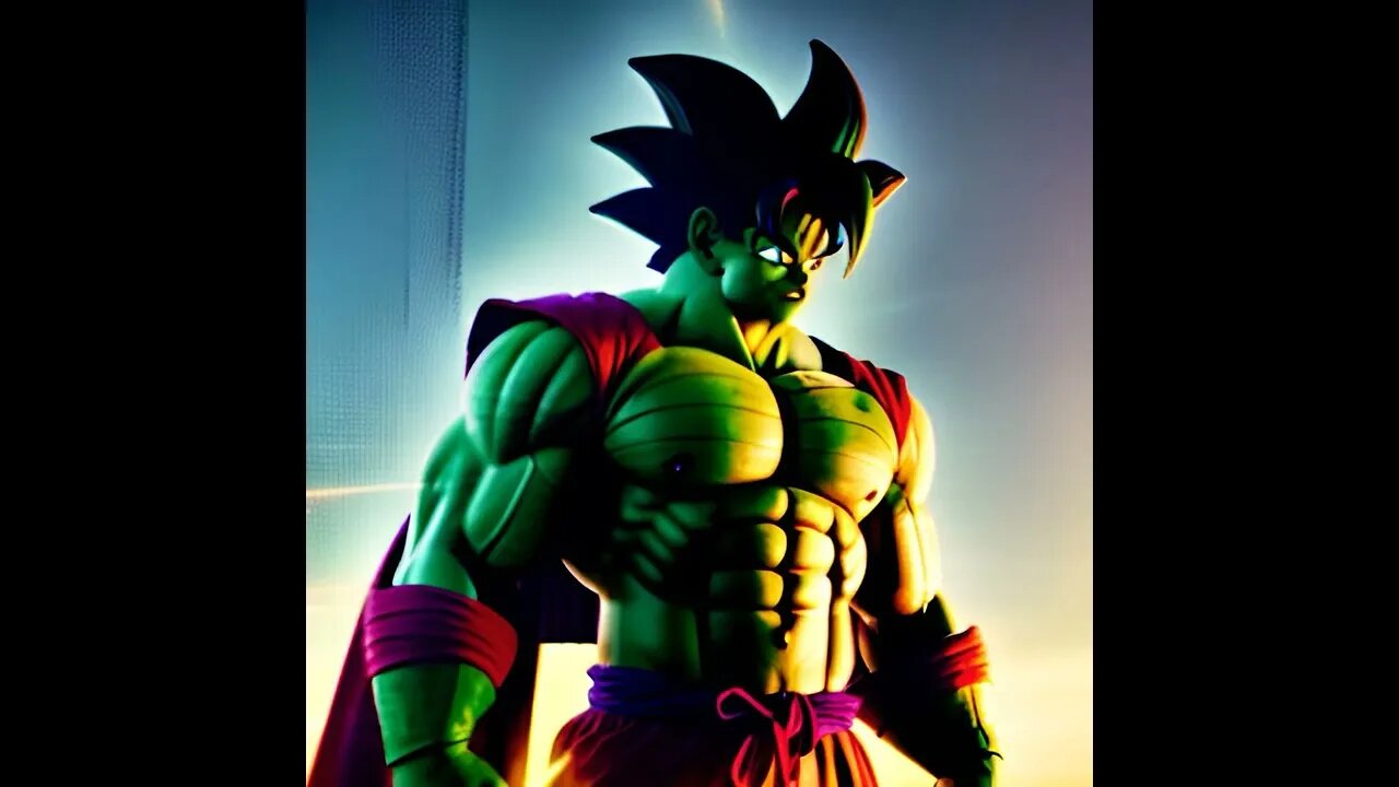 Goku Hulk #hulk #goku #wonderapp