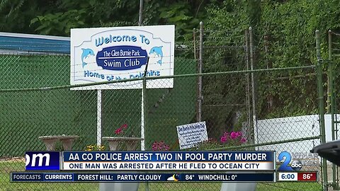 AA County Police arrest two in pool party murder