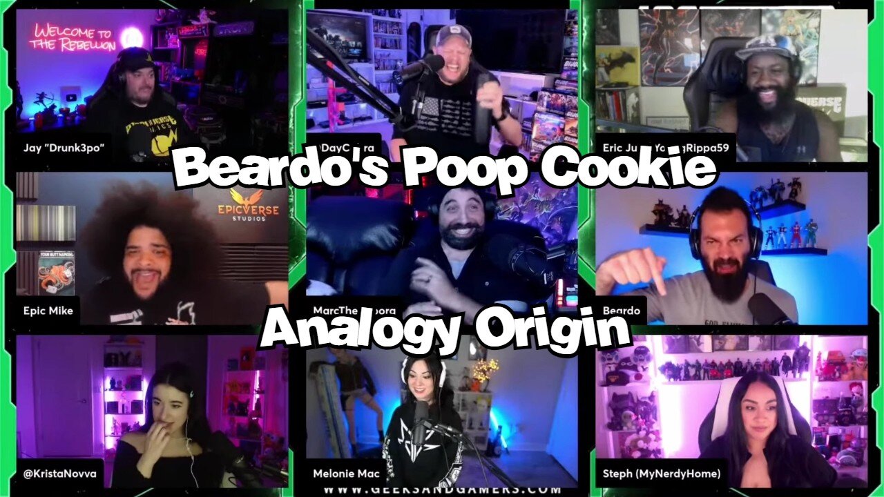 Beardo's Poop Cookie Analogy Origin - G&G Highlights