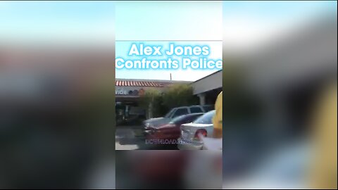 Alex Jones Confronts Police Officers as The Joker - 2009