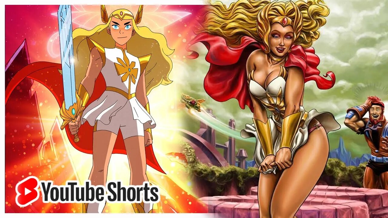 Apolêmica SEXUALIZAÇÃO e INFANTILIZAÇÃO de SHE-RA!