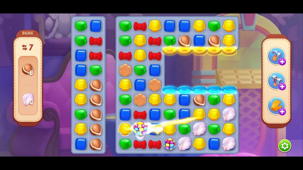 Playrix Homescapes Gameplay Walkthrough Level 8686