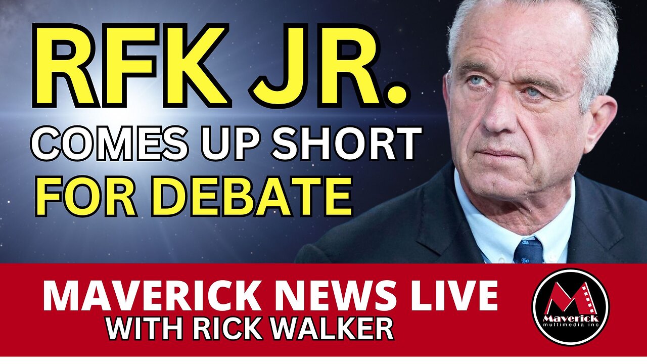 CNN Presidential Debate: RFK JR. Fails To Qualify ( Maverick News Top Stories )