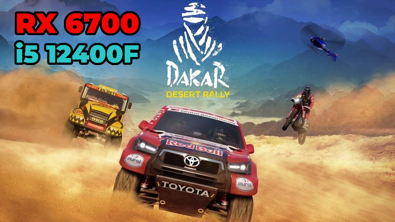 Dakar Desert Rally | RX 6700 + i5 12400f | Epic Settings | Gameplay | Benchmark