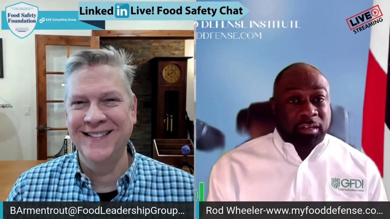 Episode 62: Food Safety Chat - Live! 012822