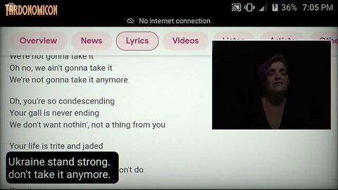 2022 02 28 11 singing for Ukraine