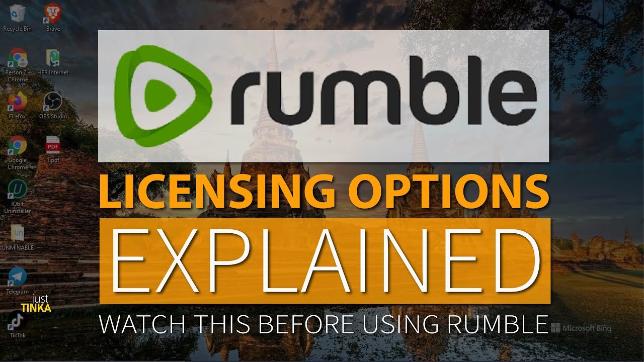 Rumble Licensing Options Explained