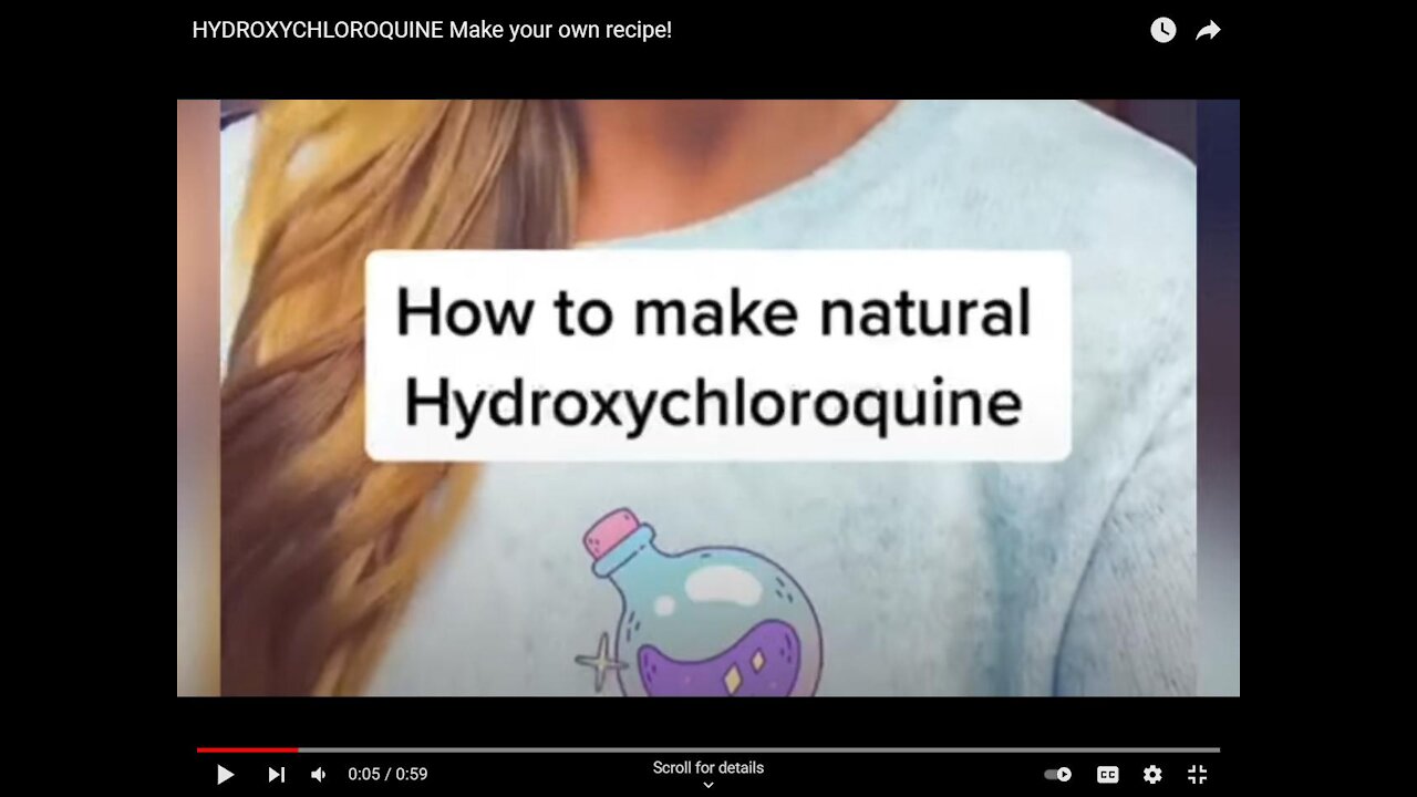 How to Make your own Hydroxychloroquine (HCQ) [01.01.2021]