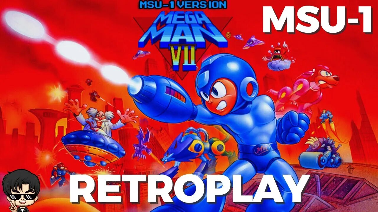 Megaman 7 Snes Msu1 Audio Cd 60 FPS - Retroplay - Gravado ao Vivo