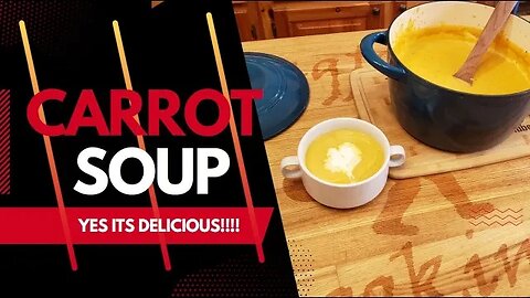 Delicious Carrot Soup for a Cold Winter Day