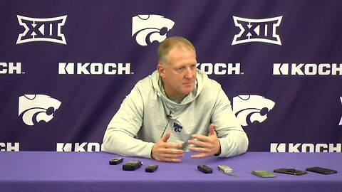 Kansas State Football | Chris Klieman Press Conference | October 15, 2019