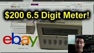 EEVblog #1184 - Ebay $200 6.5 Digit Meter Search