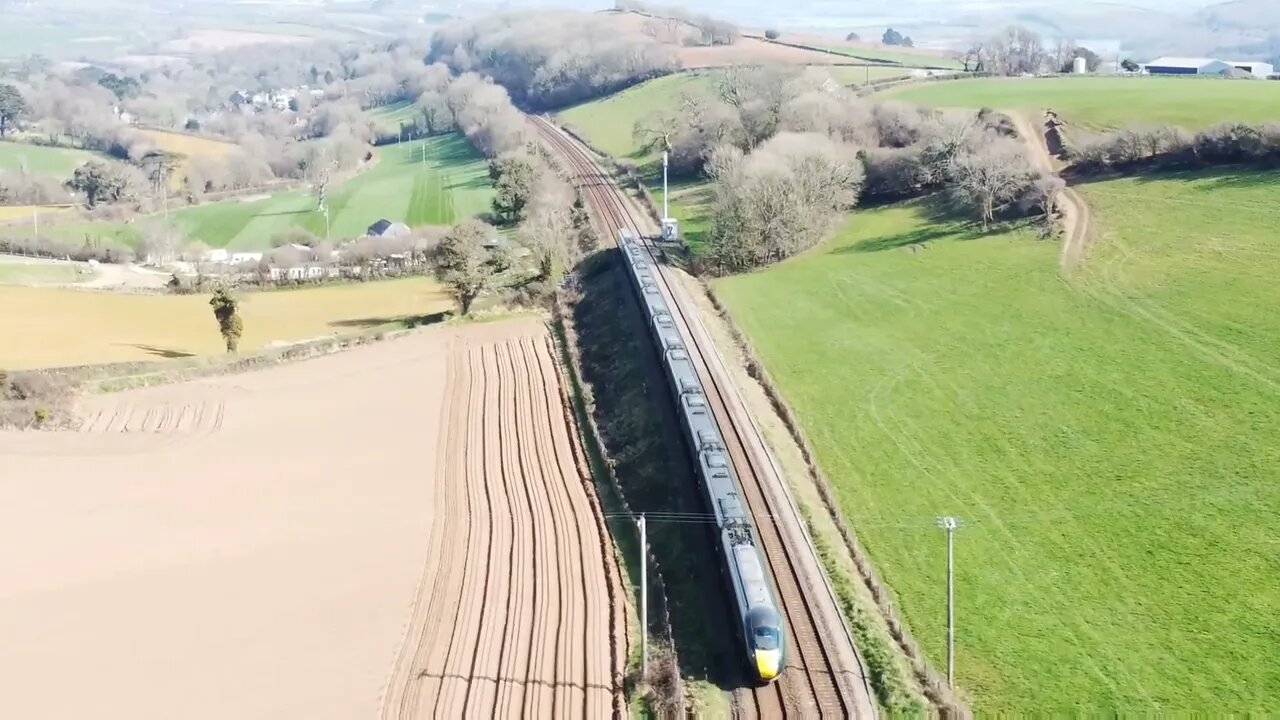 DJI MINI 2 Train spotting