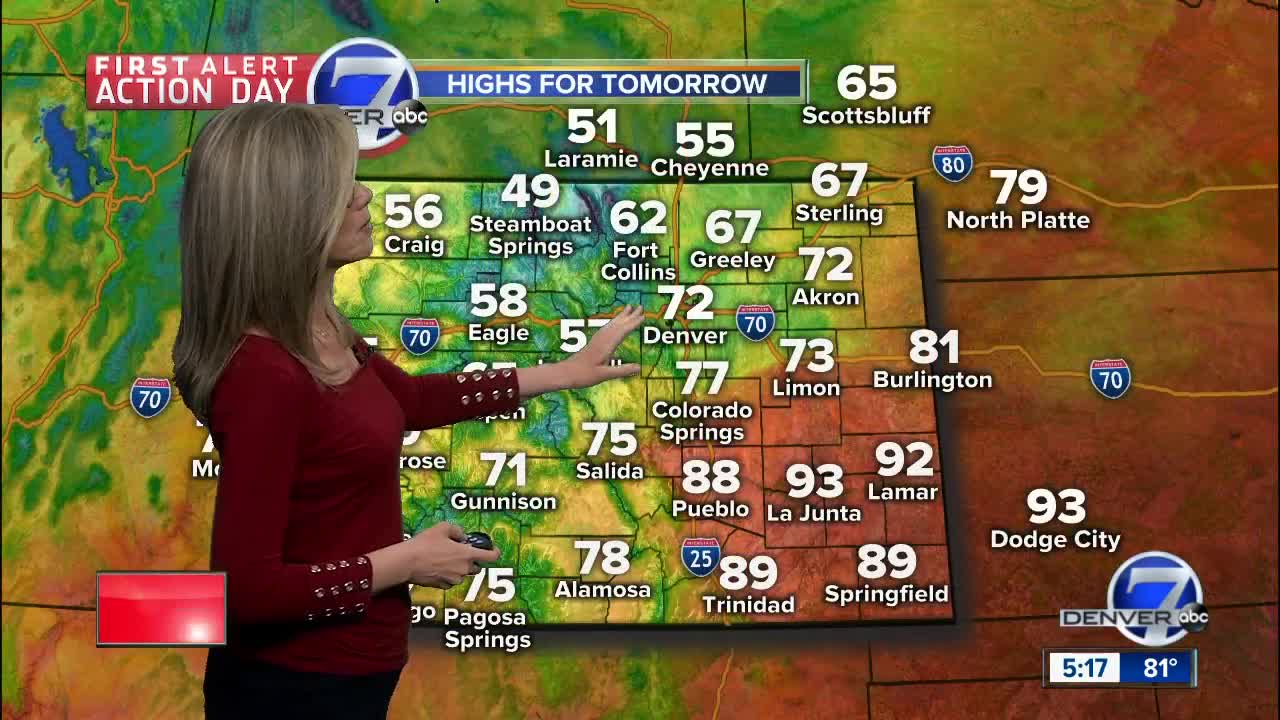 First Alert Action Day: Thursday night forecast