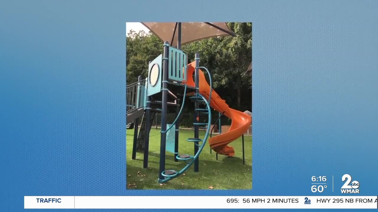 New playground unveiled in Baltimore County to help kids and young adults with autism