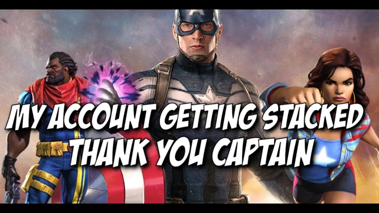 What did captain america bring you this 4th? | Marvel Contest of Champions