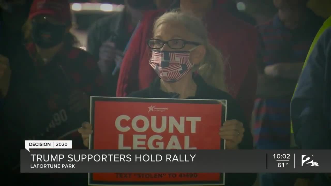 Trump supporters gather for 'Protect the Vote' rally in Tulsa