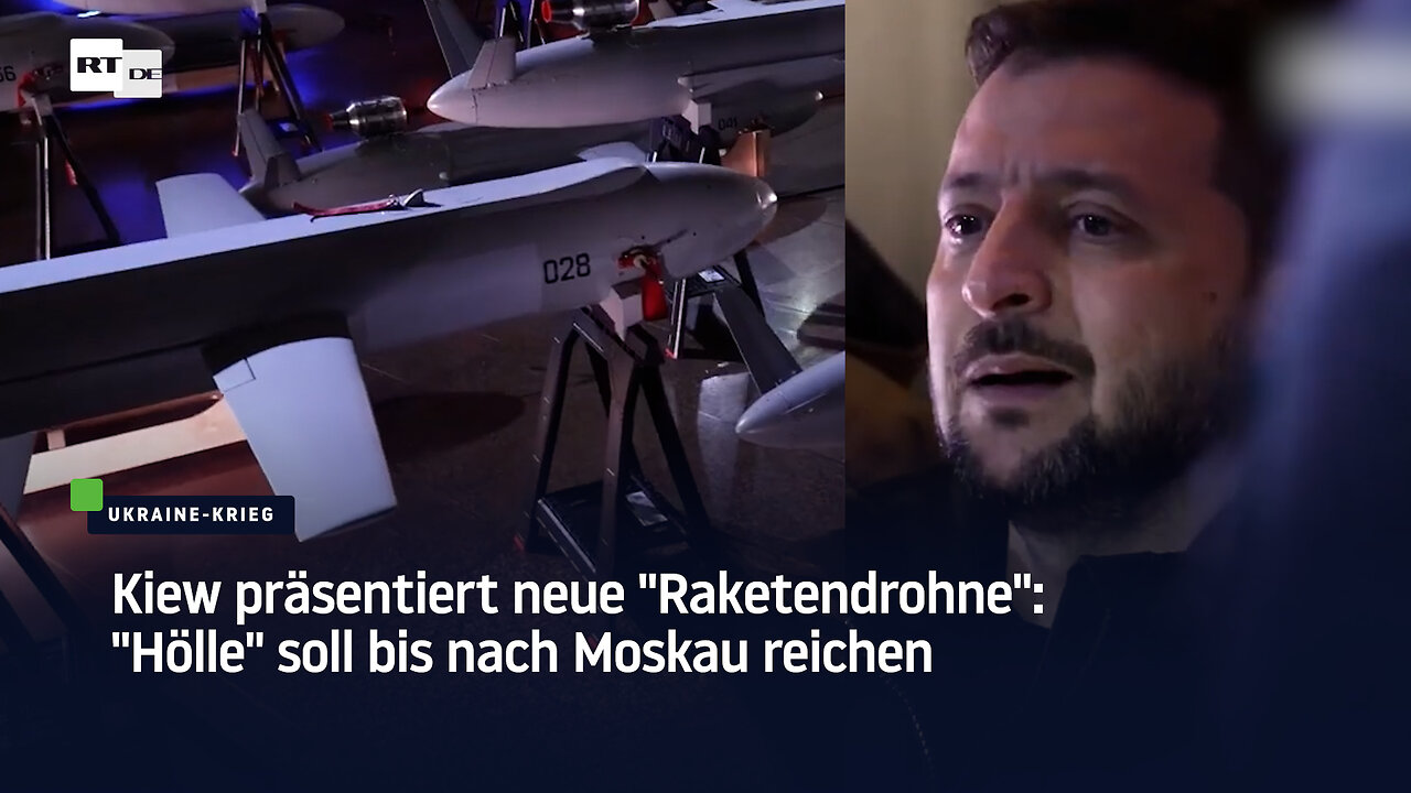 Kiew präsentiert neue "Raketendrohne": "Hölle" soll bis nach Moskau reichen