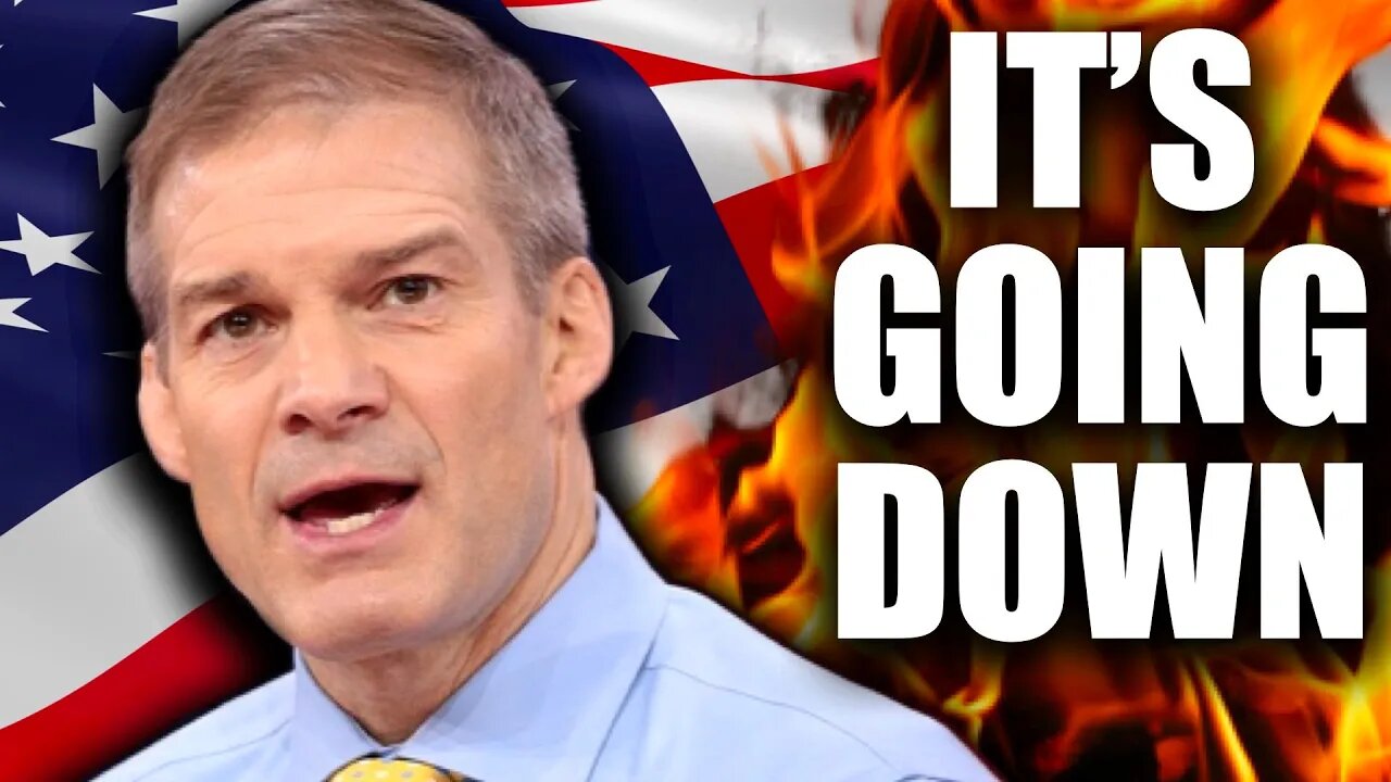 BREAKING: JIM JORDAN JUST SHOCKED THE WORLD!