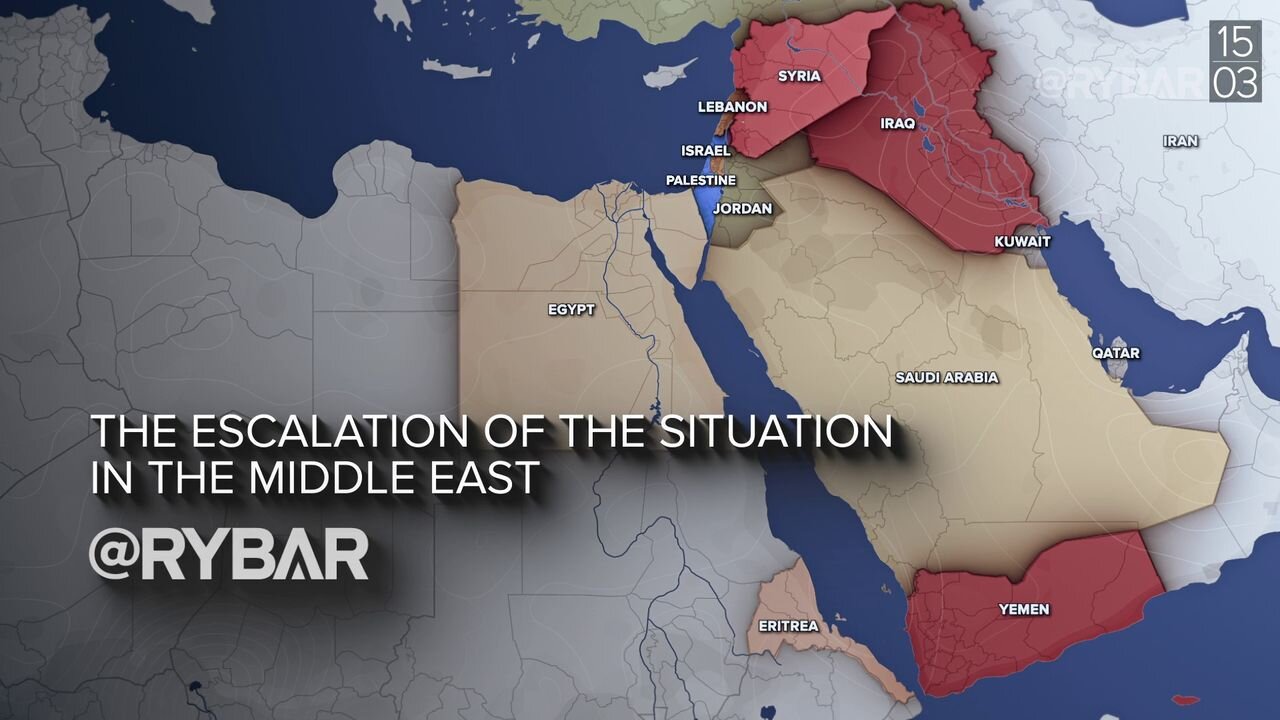 The escalation of the situation in the Middle East: highlights of the week 15 - 21 March 2024