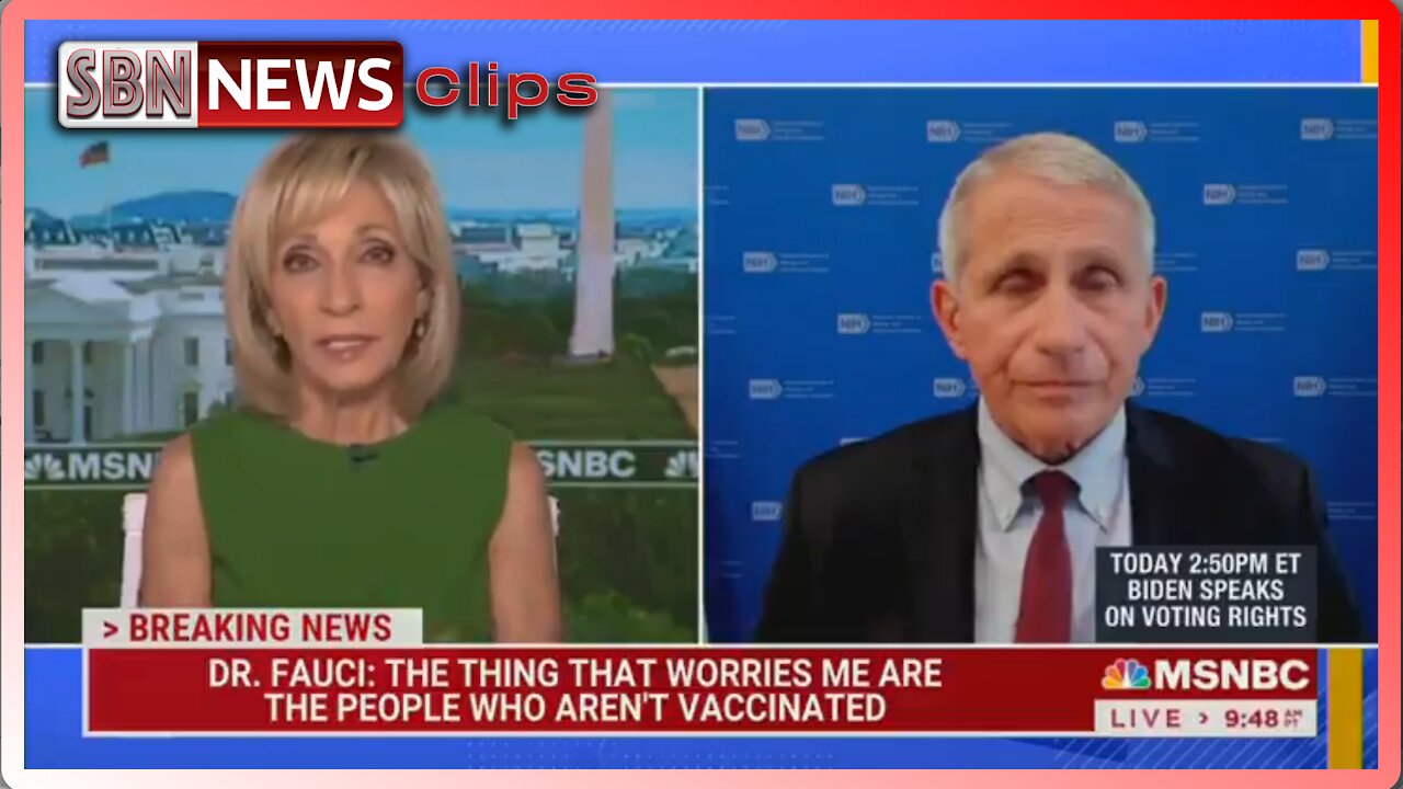 Fauci Blasted for Saying 'No Doubt' Children 3 Years and Older Should Wear Masks - 2695