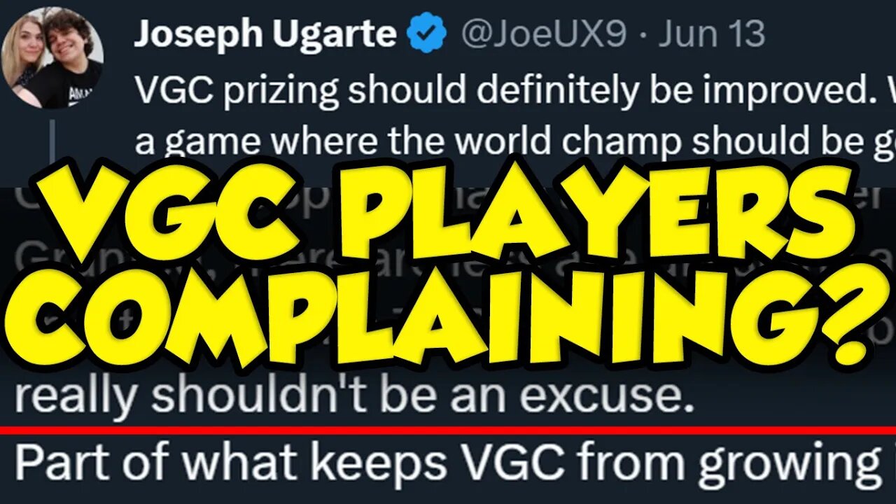 Pokemon VGC Players COMPLAINING About Prize Money and Small Playerbase!