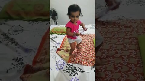 cute baby dance🤯|chun chun karti aai chidiya