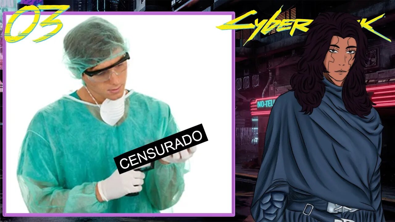 PORTE DE ARMA PRA MÉDICO - Cyberpunk 2077 #03
