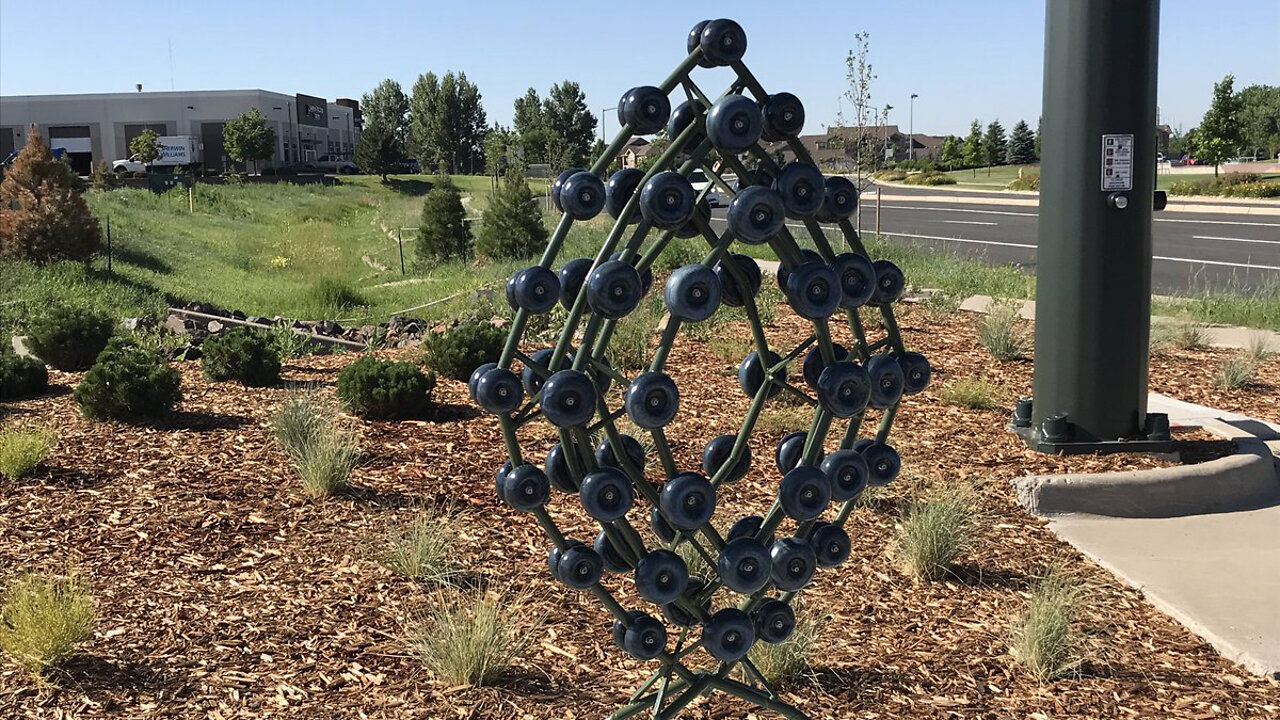 'What's that?': New sculpture in Parker is part of public art program