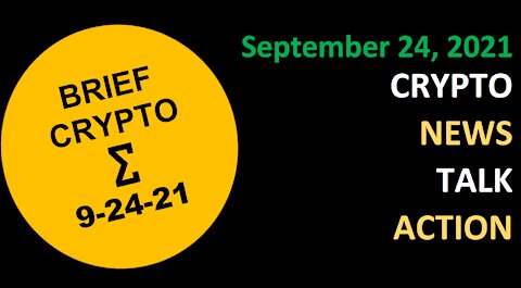 Crypto News Talk Action 24 September Bitcoin BTC Ethereum ETH Cardano ADA Solana SOL DOT