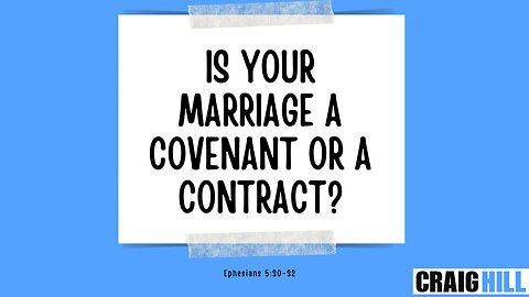 Is your marriage a prophetic image of God’s covenant?