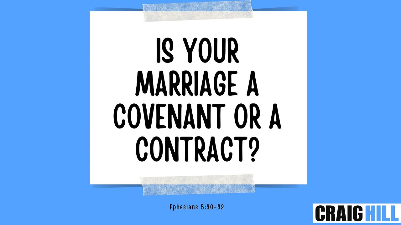 Is your marriage a prophetic image of God’s covenant?