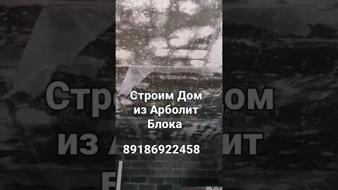 Дом из Арболит Блока