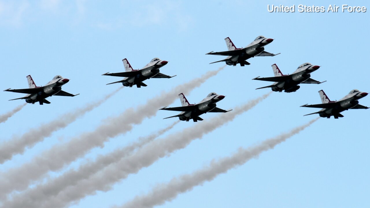 Thunderbirds to fly over San Diego to honor medical workers