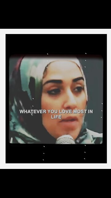 Love Will Make You A Slave. #YasminMogahed😊
