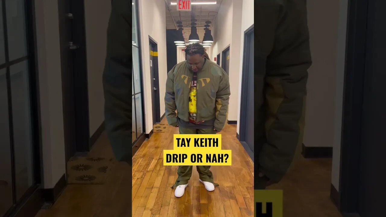 TAY KEITH SHOWS OFF HIS FIT! #taykeith #drake #21savage