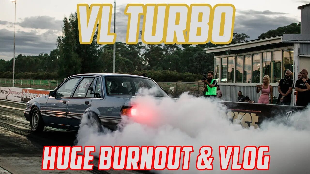 Episode 13 - SOL747 Holden VL Turbo VLOG - HUGE BURNOUTS!!