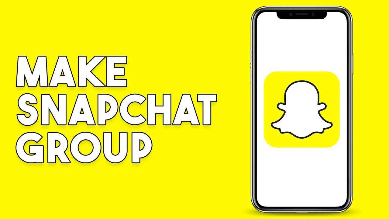 How To Make Snapchat Group (2023)