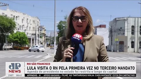 Lula visita o Rio Grande do Norte pela primeira vez no terceiro mandato
