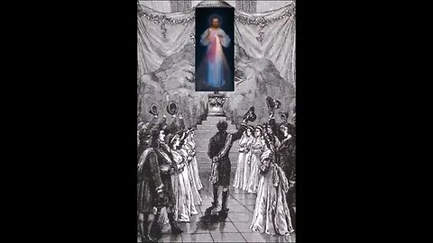 Me and the Temple Catholic Congregation Worshiping Divine Mercy of Jesus