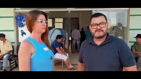 Indiomarcio Pedroso participa de ação na UBS do Bairro Princesa Isabel