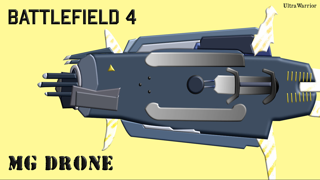 BATTLEFIELD 4 MACHINE GUN DRONE