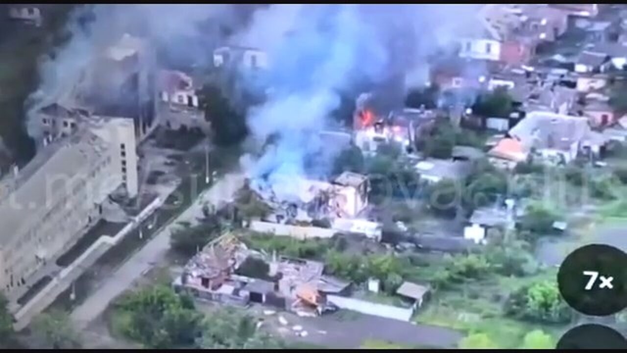 ტელეგრამი. ხარკოვის ოლქში რუსები ქალაქ ვოლჩანსკის შტურმს ახორციელებენ. 16. 05. 2024