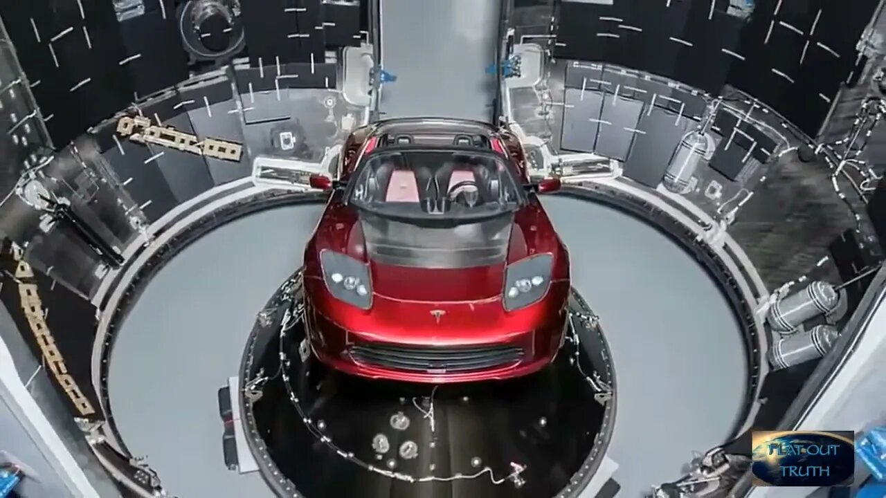 Elon Musk's Fake Car in Space