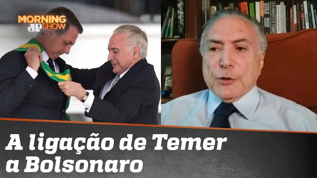 O dia em que Michel Temer ligou para Jair Bolsonaro