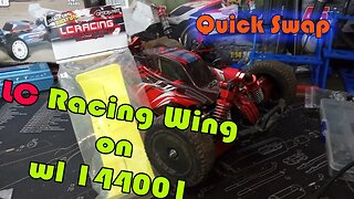 QUick SwAp Out - LC Racing EMB Wing on Modded wl144001 Part L6246