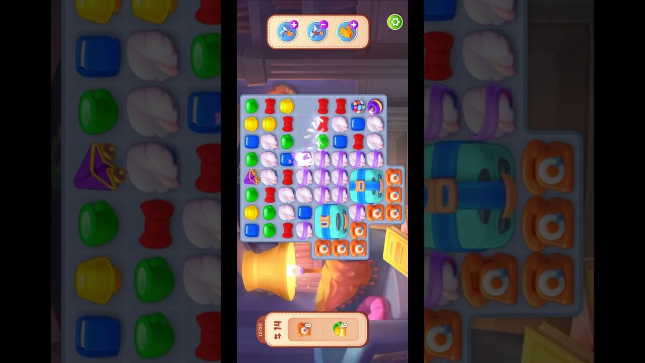 Shorts Playrix Homescapes Gameplay Walkthrough Level 12720-010