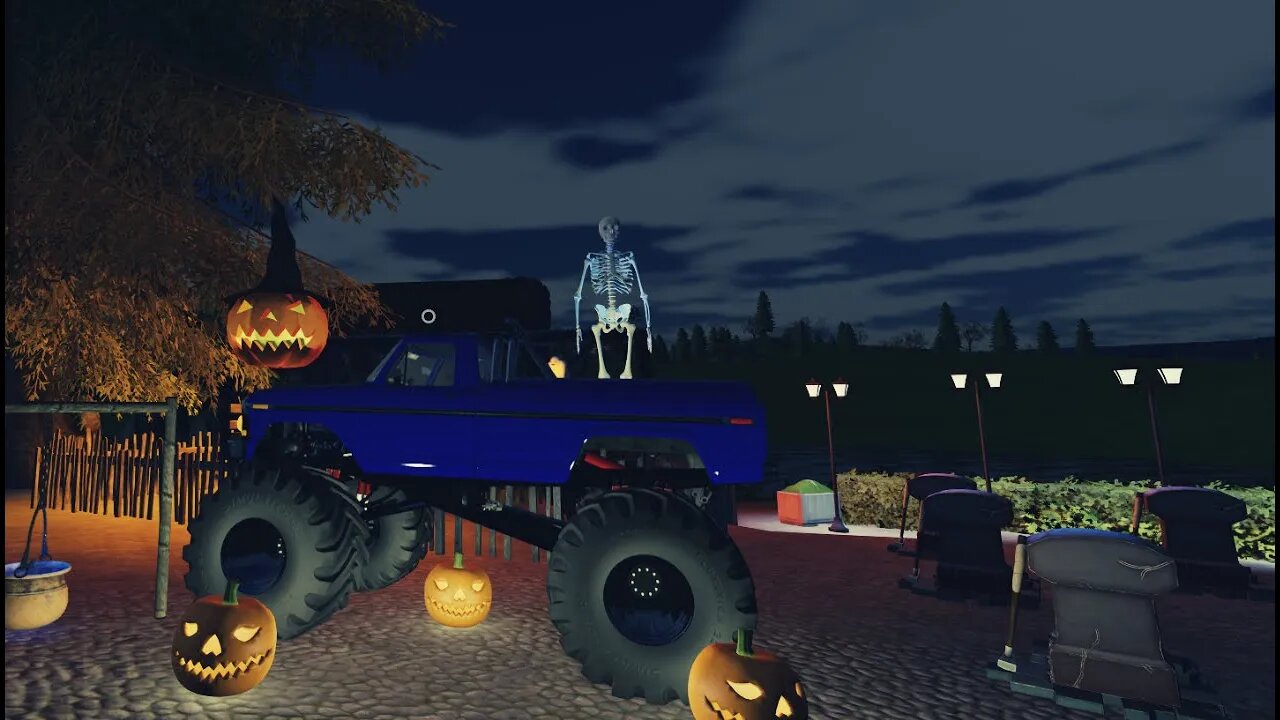 Rescuing Monster Truck Driver From Haunted Hollow