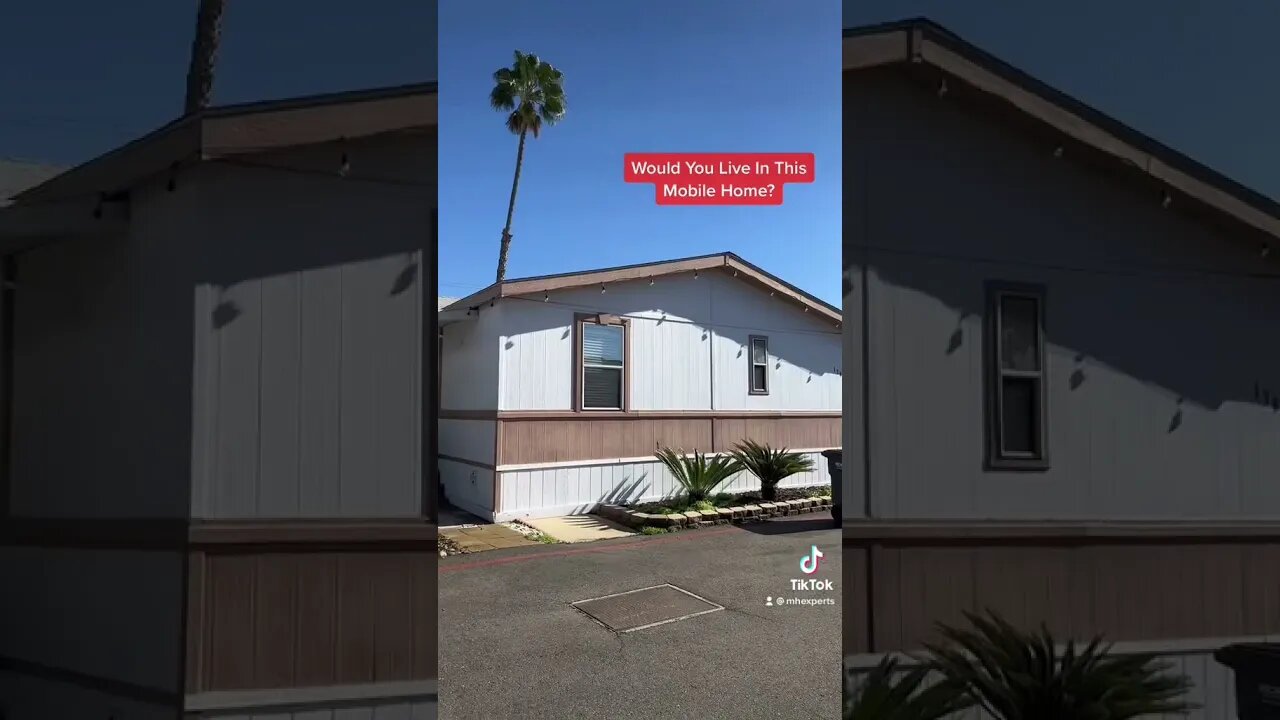 Quick Look At A Mobile Home!