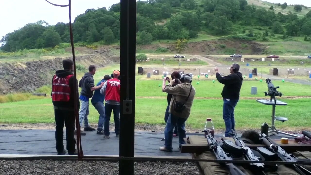 "Center of Attention" Full Auto Machine Gun Shoot, ARPC 2013, "Saddle Butte", Albany Oregon, OR